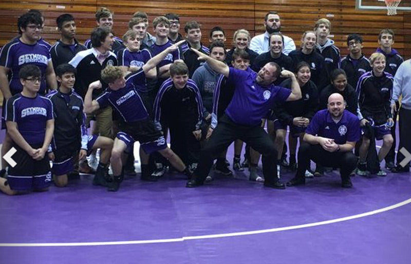 Getting an upgrade: School board approves new wrestling mats