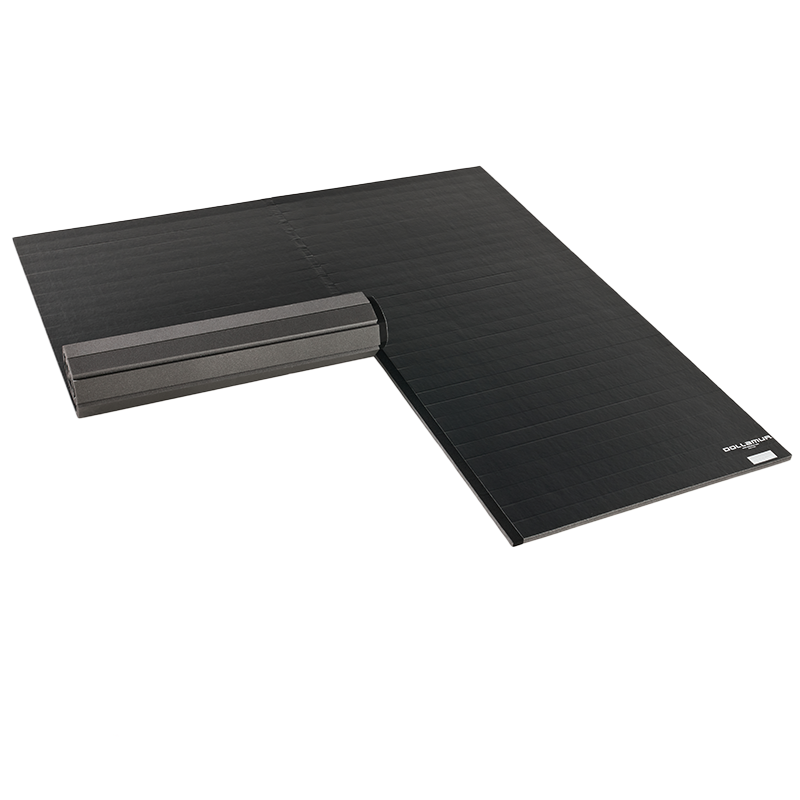 10' x 10' Home Exercise & Yoga Mat - Smooth Surface, FLEXI-Connect® Tapeless