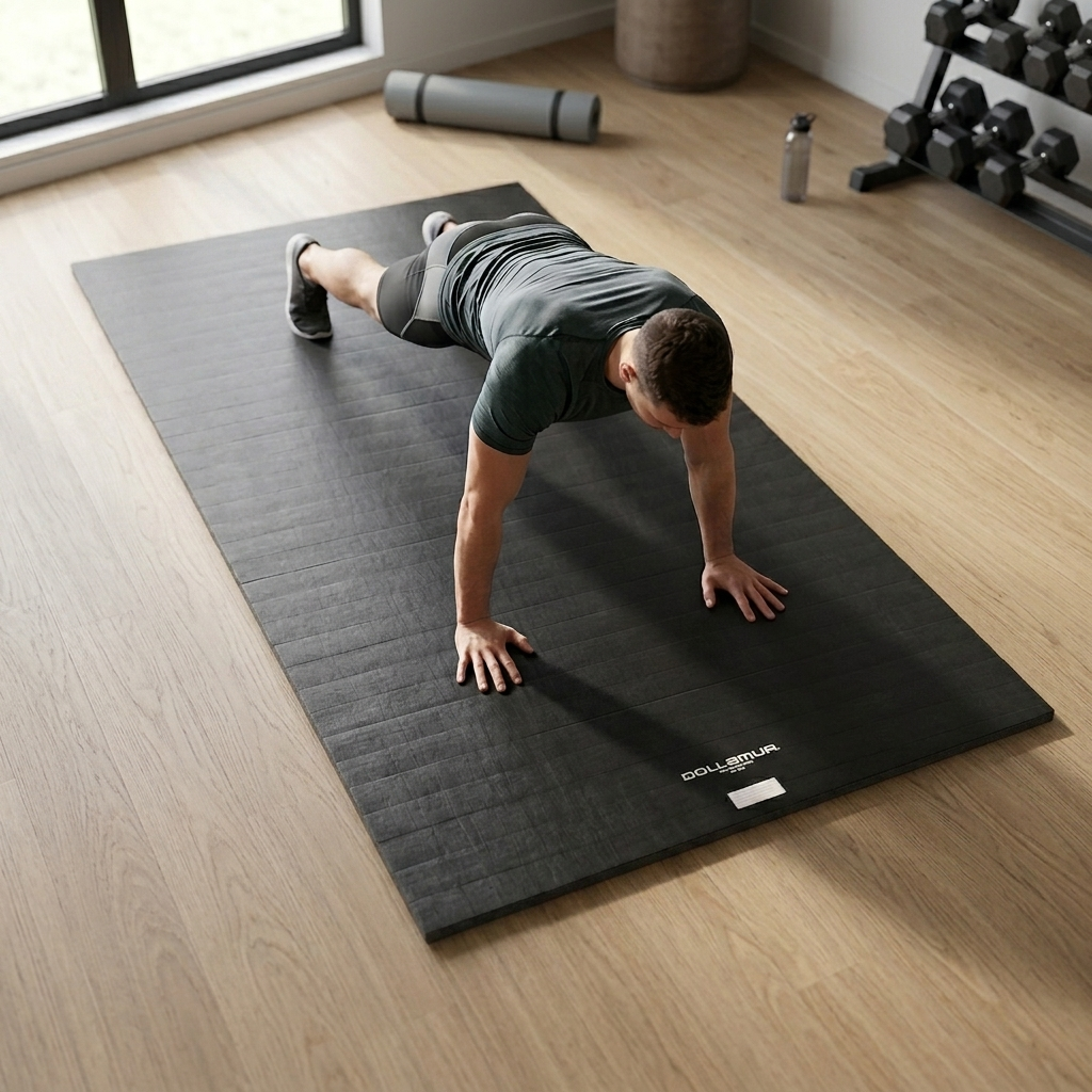 5'x10' Workout & Yoga Mat, Hybrid Tatami