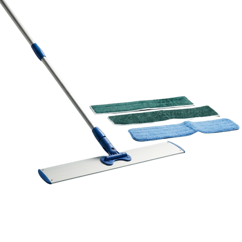 Sports Mat Mop Kit –Includes Cleaner, Mop Pads, and Mop