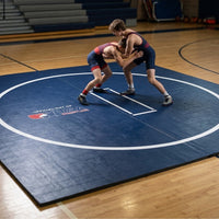 10’x10’ Home Wrestling Mats, with Circles, Tapeless