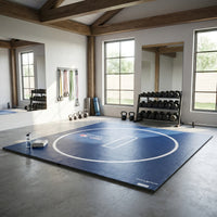 10’x10’ Home Wrestling Mats, with Circles, Tapeless