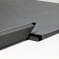 10' x 10' Home Gym Mat - Hybrid Tatami Surface, FLEXI-Connect® Tapeless