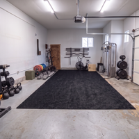 12' x 20' Indoor Fitness Turf Roll for Home Gyms & Sled Work