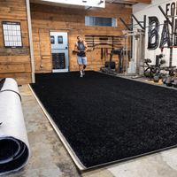 12' x 20' Indoor Fitness Turf Roll for Home Gyms & Sled Work
