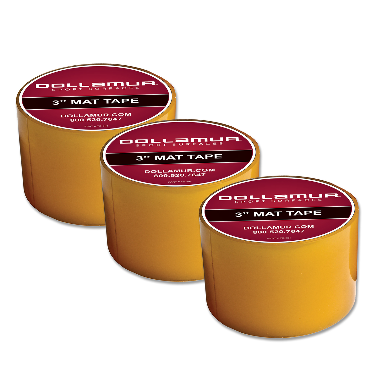 Clear Mat Tape for Wrestling & MMA -3" or 4" width