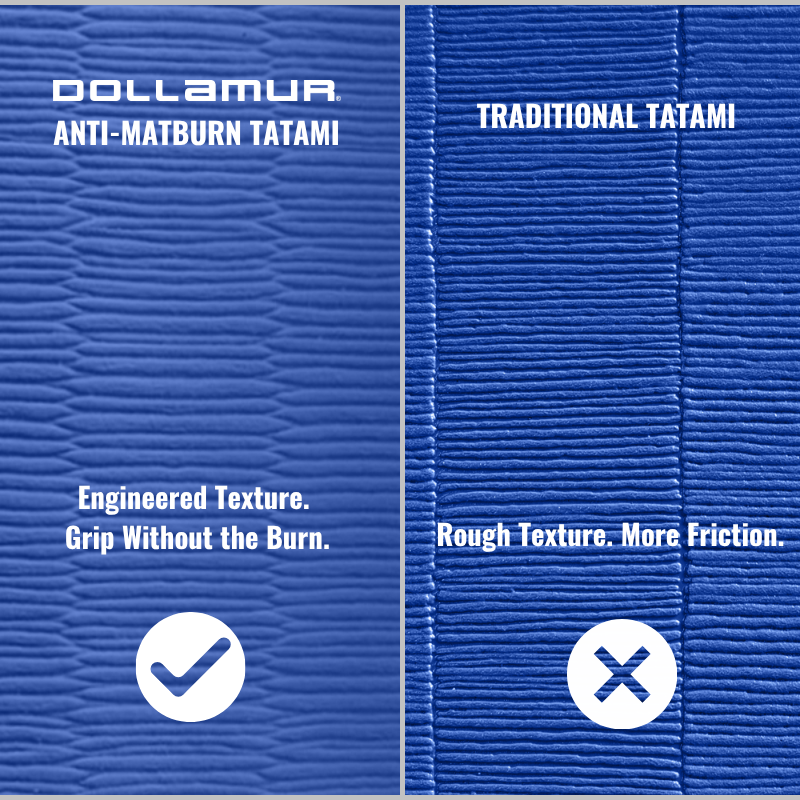 12'x12' BJJ/Jiu-Jitsu Mat For Home, Hybrid Tatami, Tapeless