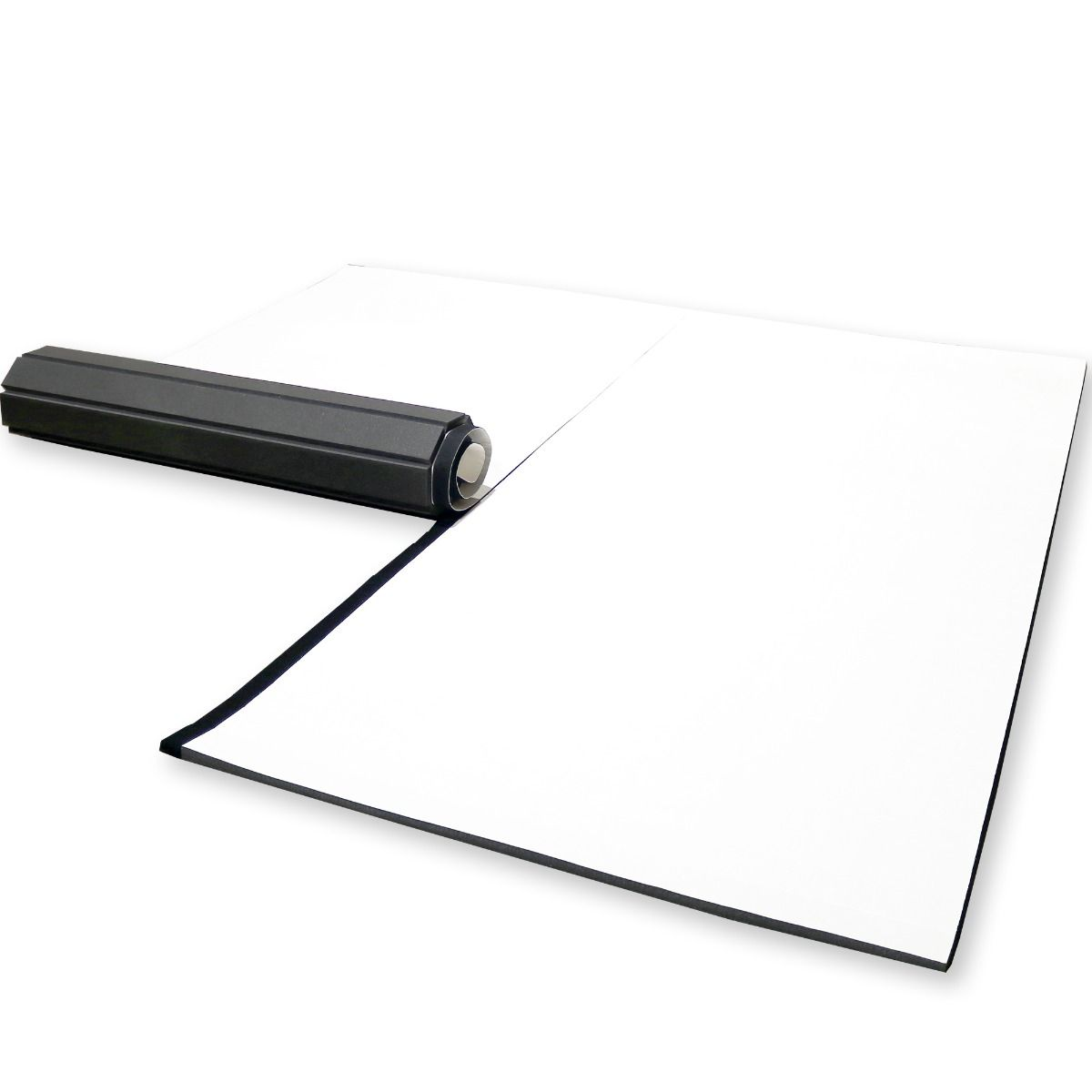 AOJ x Dollamur 10'x10'x1 1/4" Smooth White Mat FLEXI-Connect®