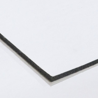 AOJ x Dollamur 5'x10'x1 1/4" Smooth White Mat