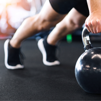 4' x 20' Heavy-Duty Rubber Flooring Roll Bundle for Home Gyms