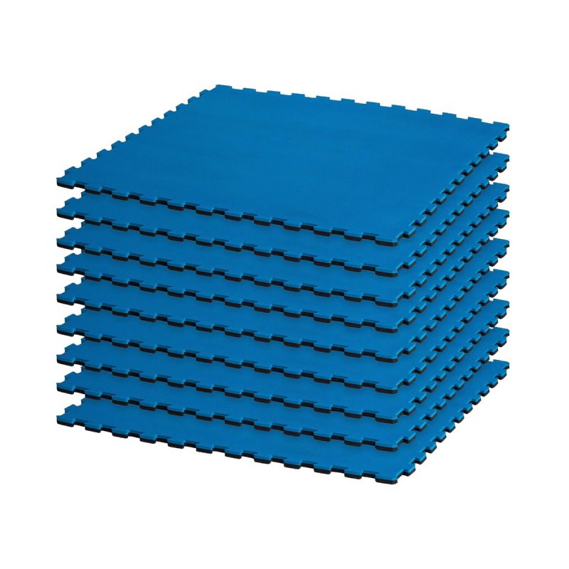 Color Reversible Puzzle Mat Bundle -Includes 9 Pieces