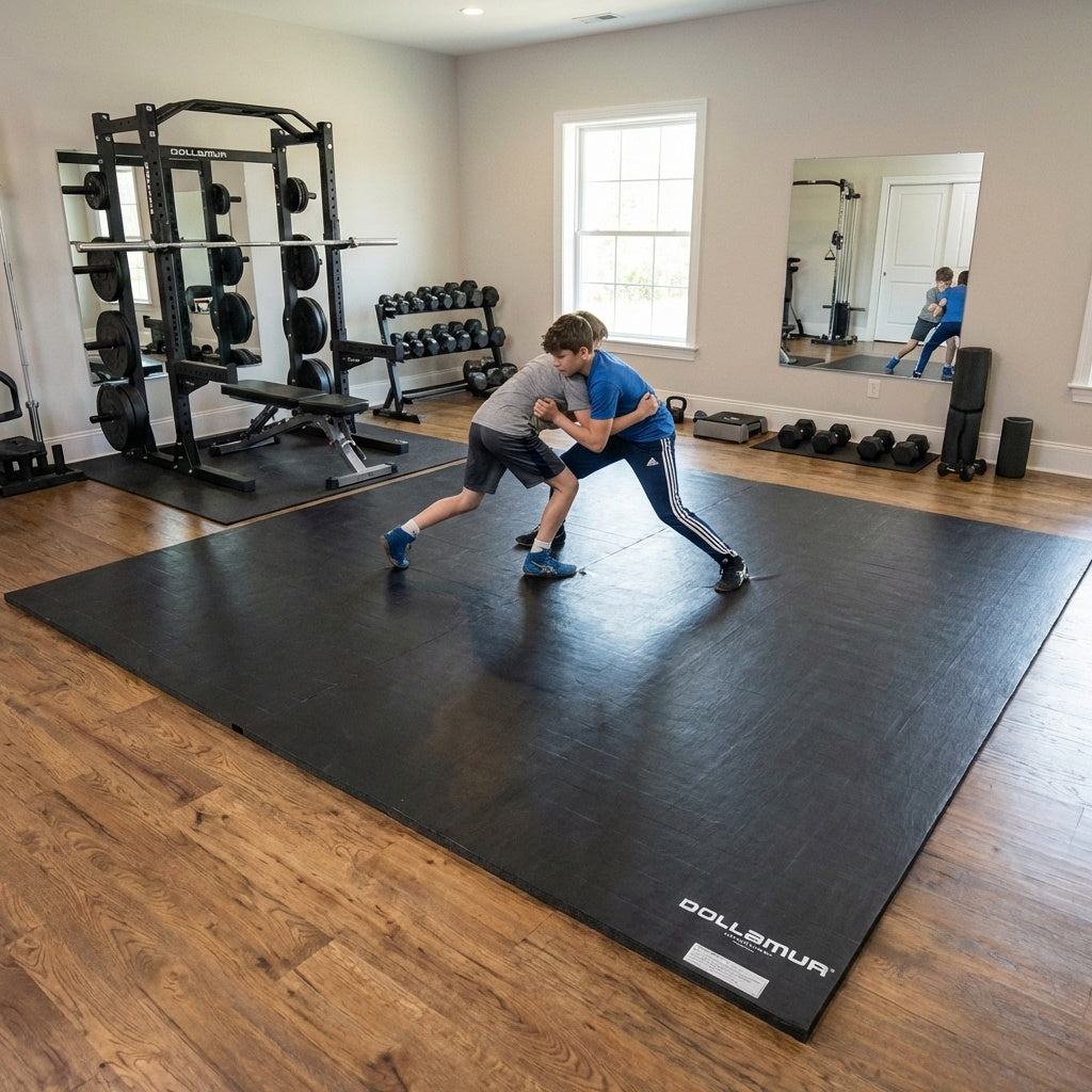 10’x10’ Home Wrestling Mat, Tapeless