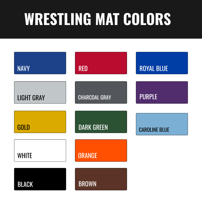 Foundation Mat — 42'x40' Competition Wrestling Mats