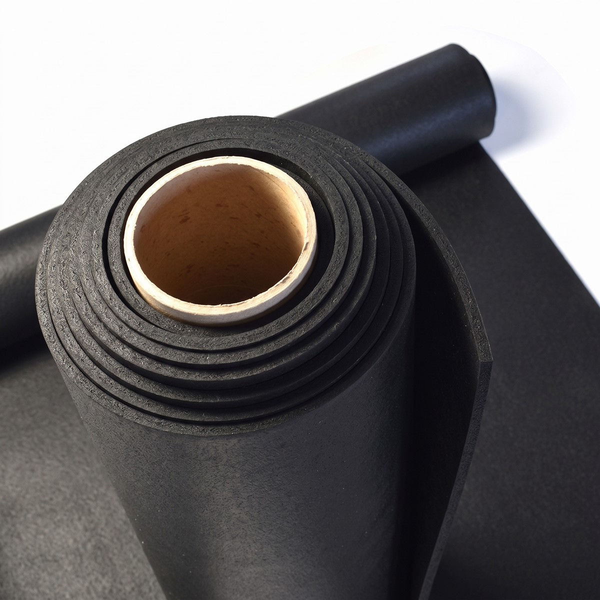 4' x 20' Heavy-Duty Rubber Flooring Roll Bundle for Home Gyms