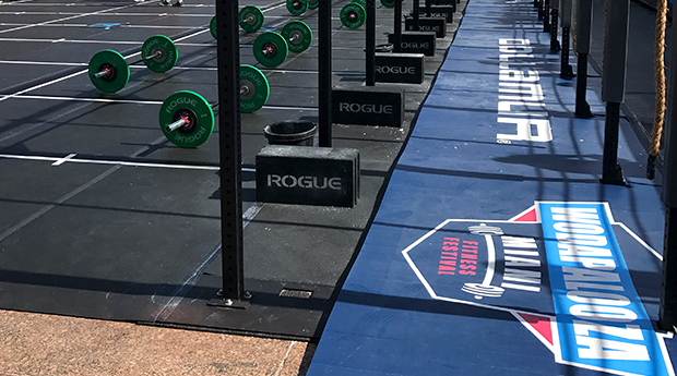 Ideal for added safety underneath pull bars, ropes, rings or other rigs, Dollamur rig track mats are designed to take the abuse of high intensity workouts