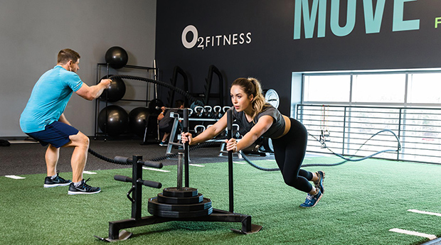 Dollamur offers two turf gym flooring products to fit your cross training and fitness needs