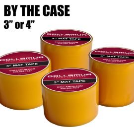 Clear Mat Tape - By The Case