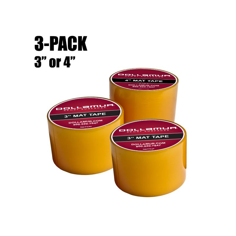 Clear Mat Tape - 3 Pack