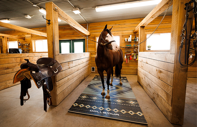 Holiday Barn Flooring with Designer Stall Mats