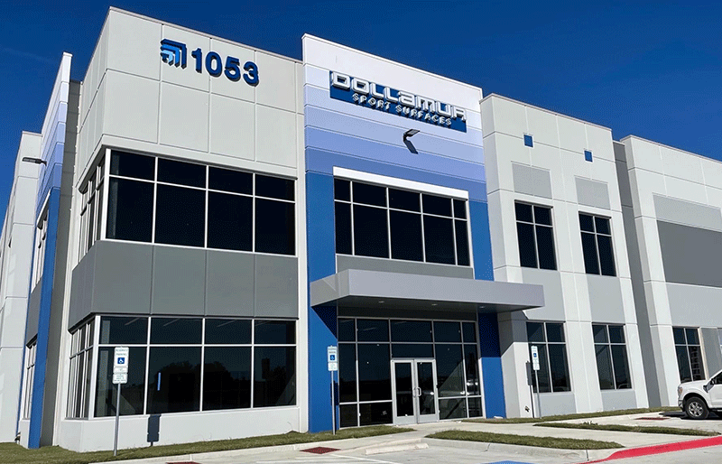 Dollamur Sport Surfaces Increases Capabilities with Move to New Facility