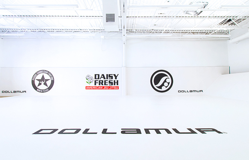 Custom Wrestling Mat and Wall Pads Made by Dollamur for Daisy Fresh American Jiu Jitsu