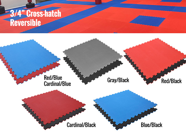 Interlocking puzzle mats by Dollamur